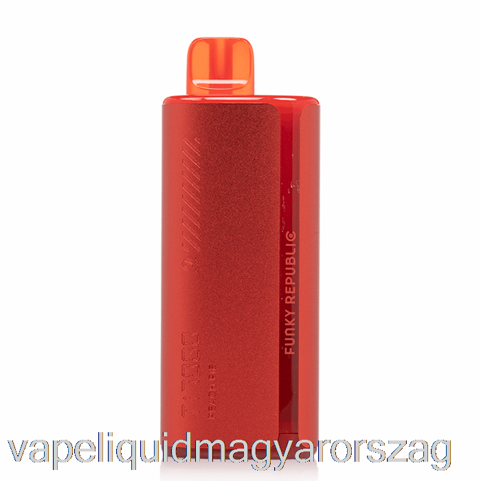 Funky Lands Ti7000 Eldobható Barackpite Vape Folyadék